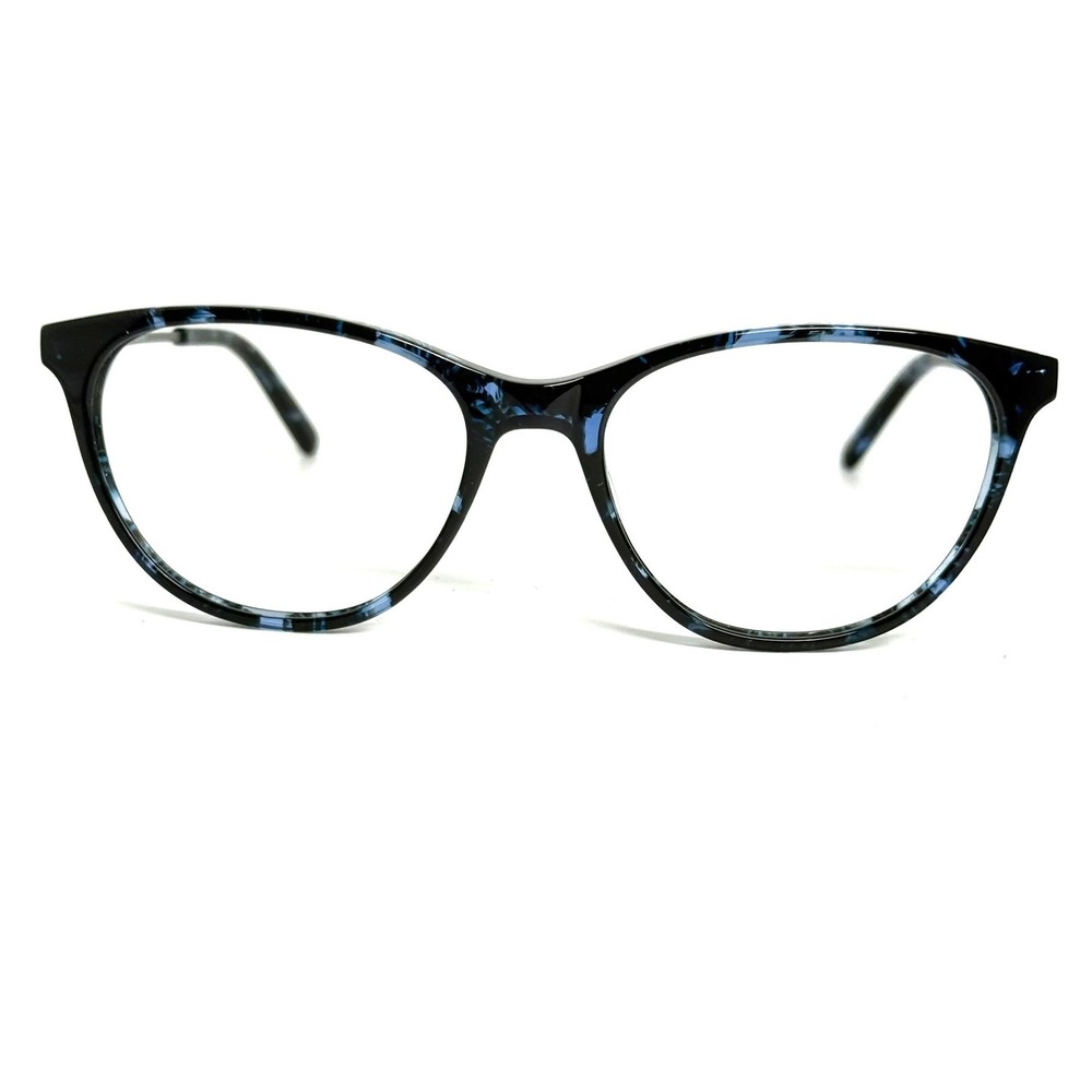 Jessica McClintock JMC 4334 Blue Multi Cat Eye Eyeglass Frames 52-16-135